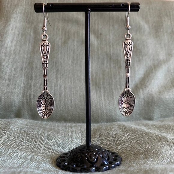 spoon earrings - Picture 1 of 3